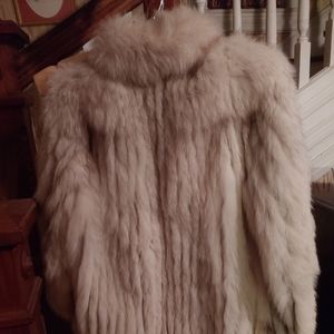 Saga White Fox Long Jacket (Korean)